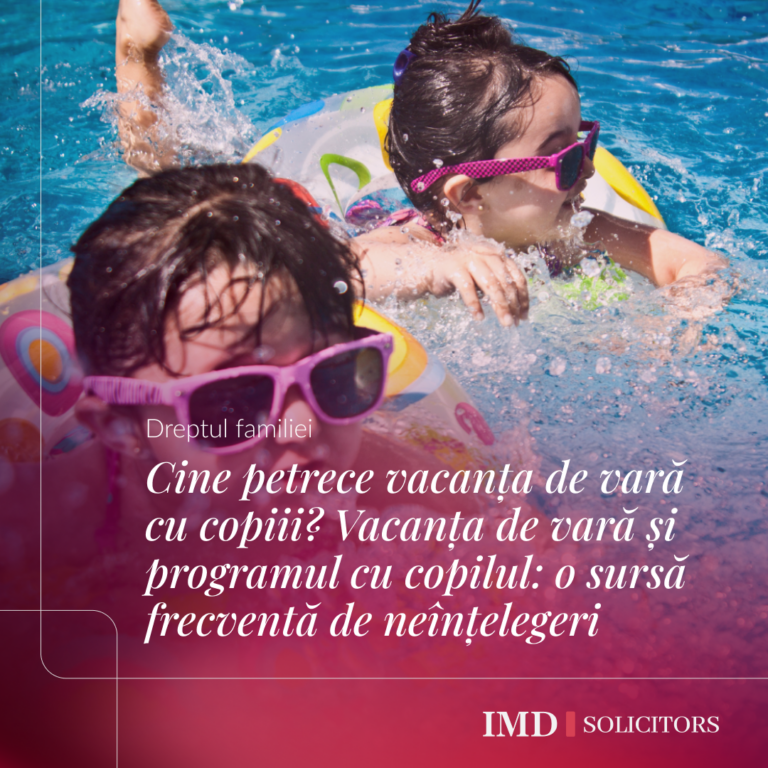 Cine petrece vacanța de vară cu copiii?