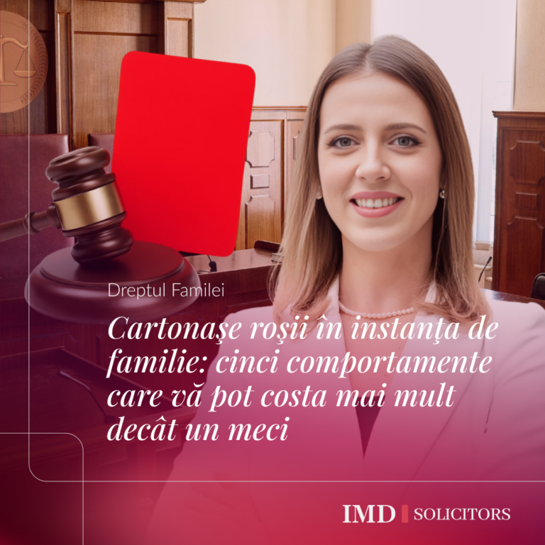 Cartonaşe roşii în instanţa de familie: cinci comportamente care vă pot costa mai mult decât un meci